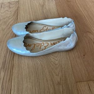 Sam Edelman Ballet Flats metallic flats - silver ballet flats